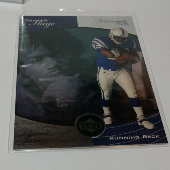 1999 Upper Deck Ovation Center Stage #CS24 Edgerrin James! GQ - Picture 1 of 5